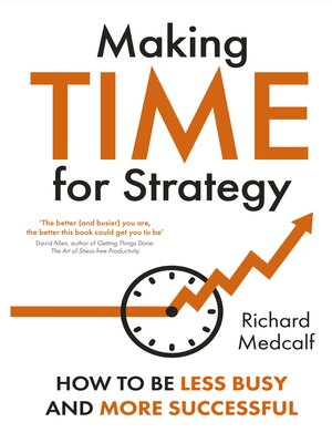 cover image of Making Time for Strategy